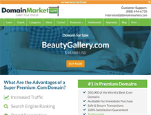 Tablet Screenshot of beautygallery.com